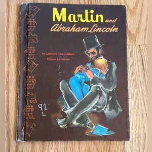 Martin And Abraham Lincoln By Catherine Cate Coblentz Trientja Hardcover 1947